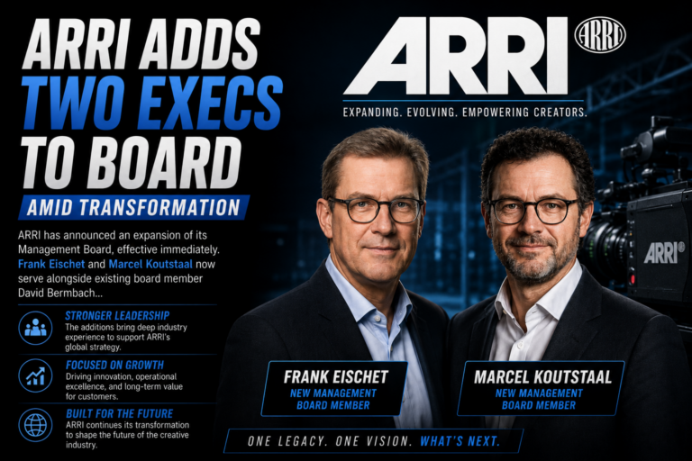 ARRI Adds Two Execs to Board Amid Transformation