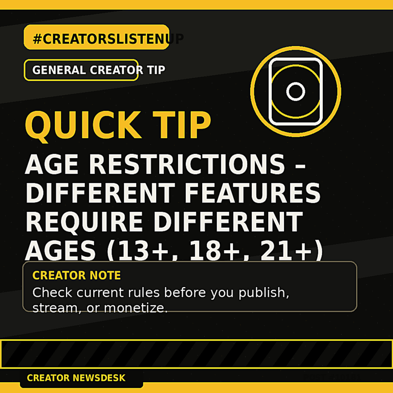 Creator Newsdesk featured image for General Creator Creator Tip of the Day – #CreatorsListenUp