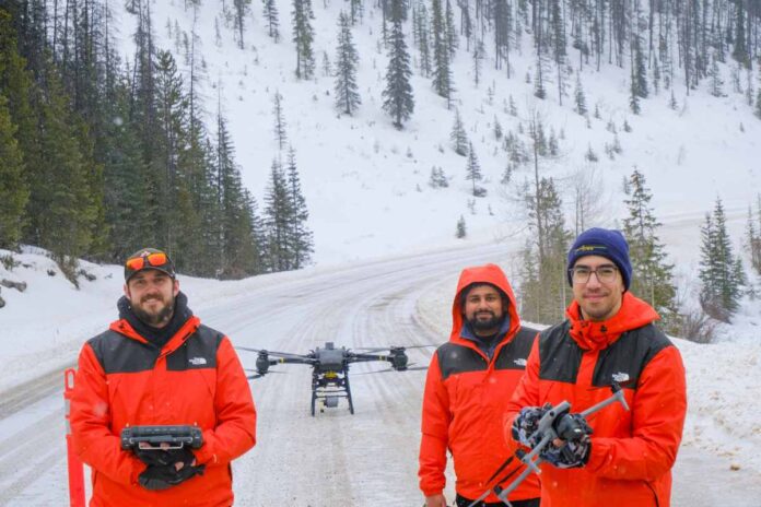 Canada Tests Drone Avalanche Explosives System - DroneDJ