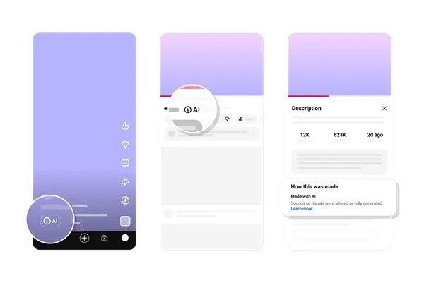 YouTube Boosts AI Label Transparency for Creators and Viewers - YouTube Blog