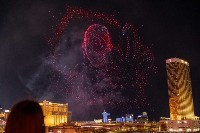 Netflix’s Vecna Drone Show Claims Guinness World Record - DroneDJ
