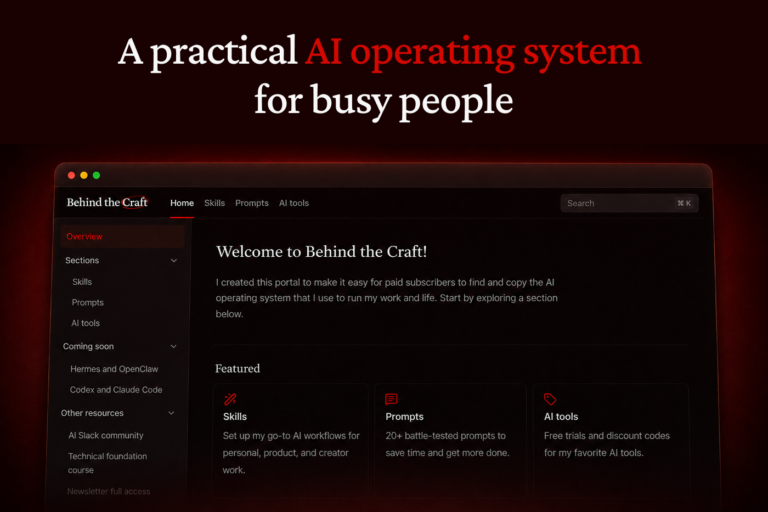 Behind the Craft Launches Personal AI OS for Busy Creators - Creator Economy