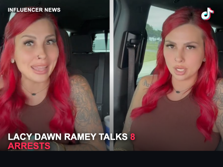Homepage-safe Creator Newsdesk image for TikTok creator Lacy Dawn Ramey story with small TikTok logo