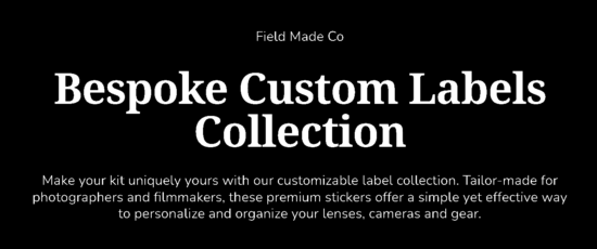 FieldMade Expands Custom Battery Labels to Nikon EN-EL Series with Discount - Nikon Rumors