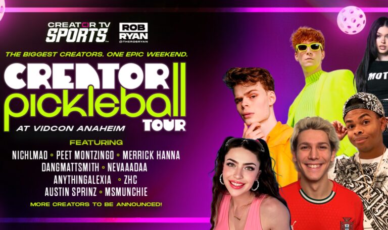 VidCon 2026 Hosts Pickleball Tournament to Spotlight Creator Sports Ambitions