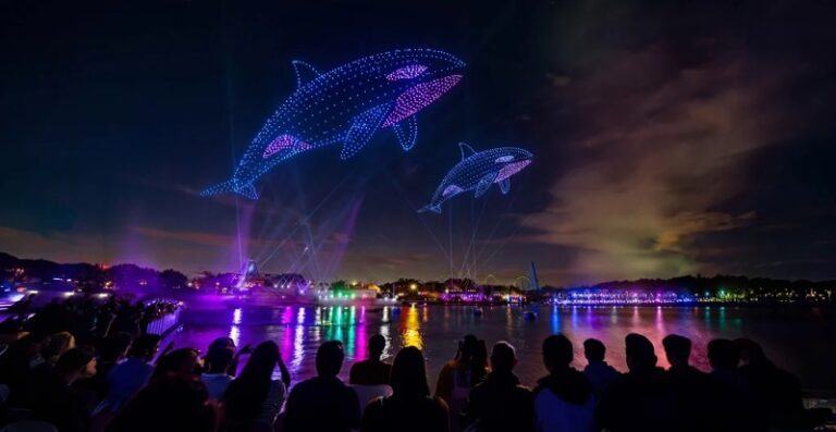 SeaWorld, Busch Gardens Lead 2026 Drone Shows - The Drone Girl