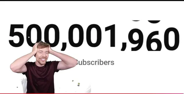 MrBeast Reaches 500 Million Subscribers, a YouTube First - YouTube Blog