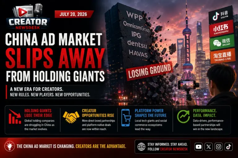China Ad Market Eludes Holding Companies: Creator Impact