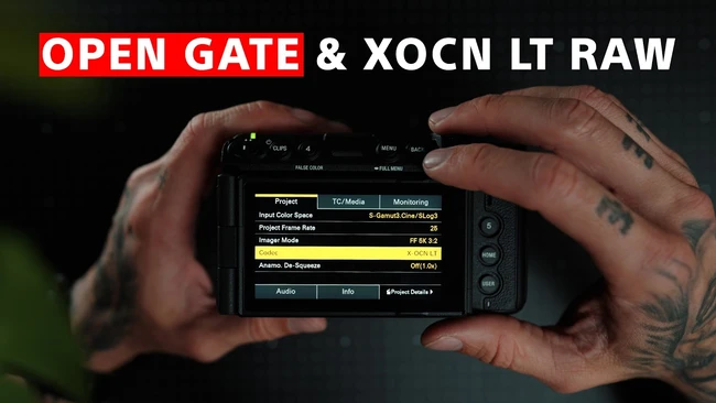 Sony FX5 Brings 16-bit Raw Recording to Handheld Cinema