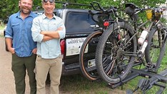 Nebraska Photographer Bikes Central Flyway to Document Cranes for Science - Omaha World-Herald