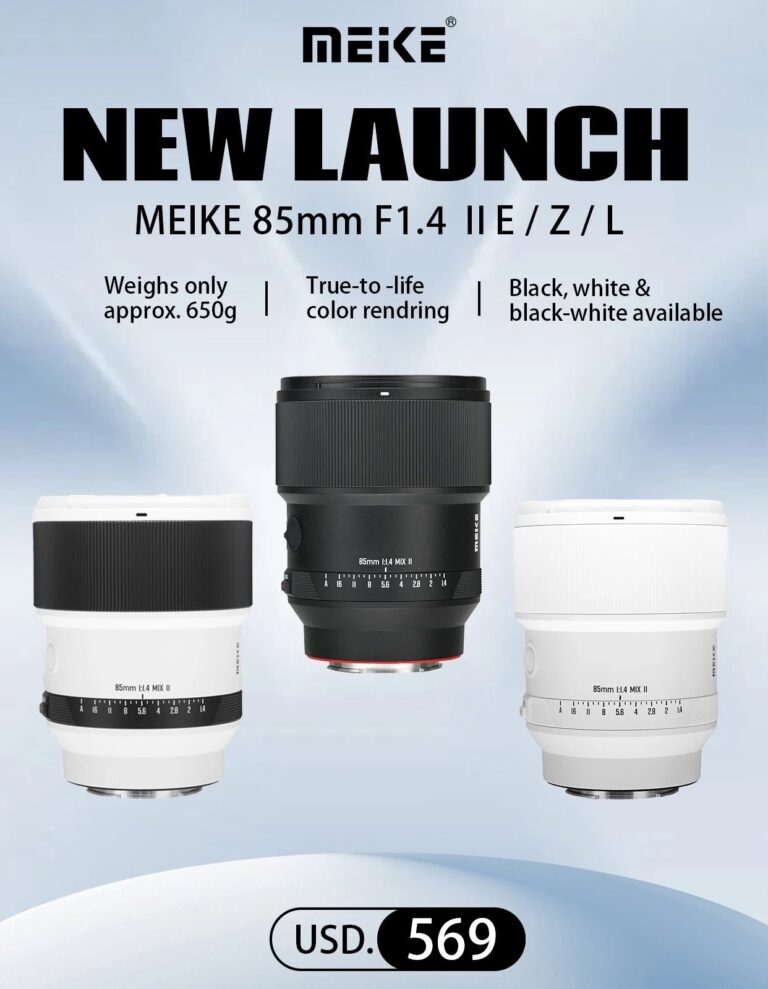 Meike Releases 85mm f/1.4 Lens for Nikon Z-Mount - Nikon Rumors