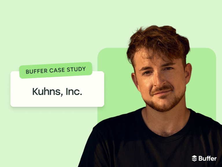 How Dustin Kuhns Uses Buffer Insights to Shape Arts & Culture Social Strategy - Buffer