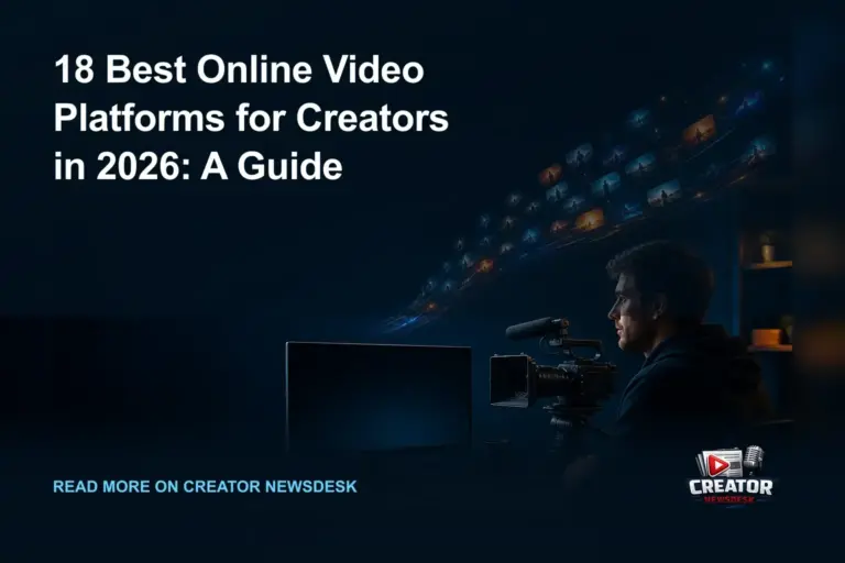 18 Best Online Video Platforms for Creators in 2026: A Guide