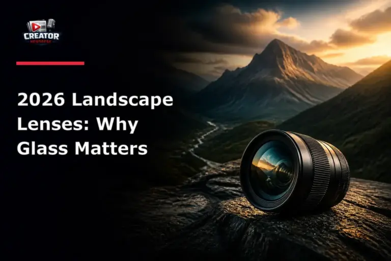 2026 Landscape Lenses: Why Glass Matters
