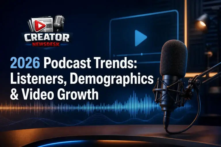 2026 Podcast Trends: Listeners, Demographics & Video Growth