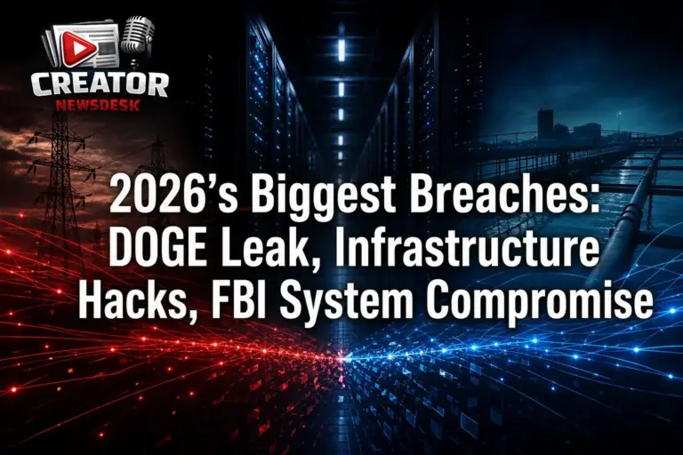 2026’s Biggest Breaches: DOGE Leak, Infrastructure Hacks, FBI System Compromise