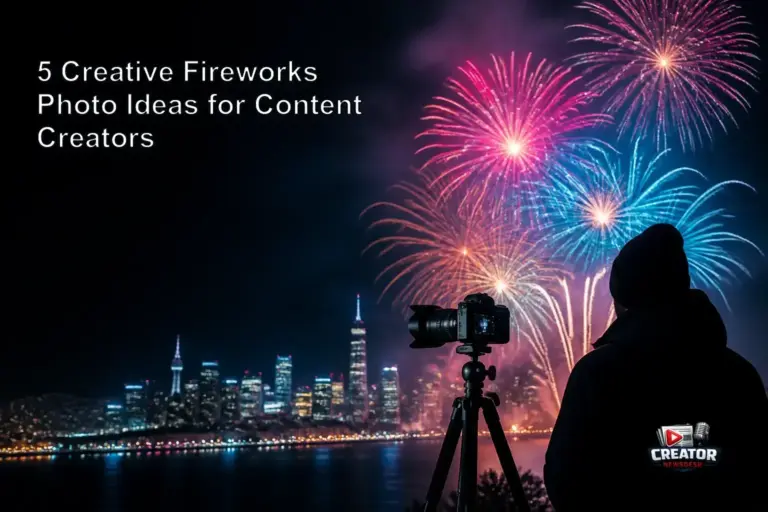 5 Creative Fireworks Photo Ideas for Content Creators
