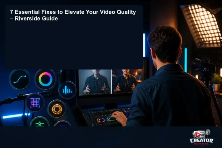 7 Essential Fixes to Elevate Your Video Quality – Riverside Guide