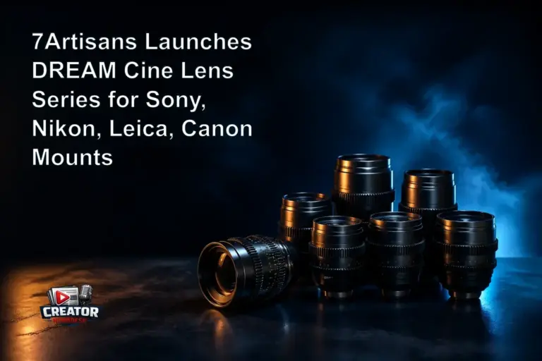 7Artisans Launches DREAM Cine Lens Series for Sony, Nikon, Leica, Canon Mounts