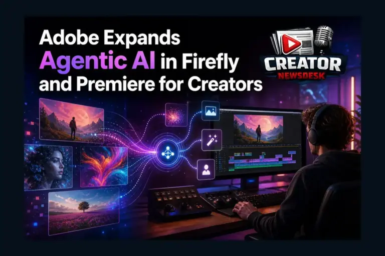 Adobe Expands Agentic AI in Firefly and Premiere for Creators