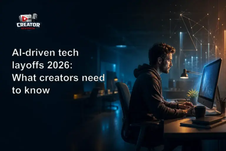 AI-driven tech layoffs 2026: What creators need to know