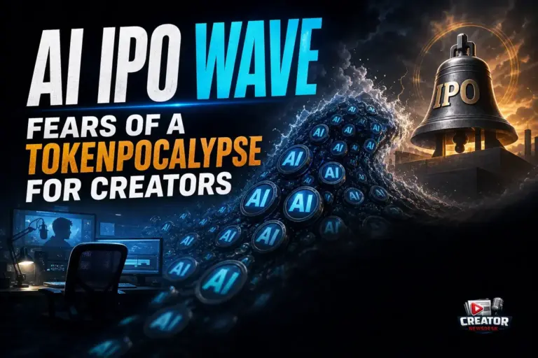 AI IPO Wave Sparks Fears of Tokenpocalypse for Creators