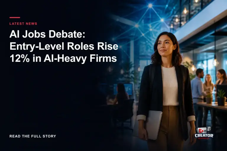 AI Jobs Debate: Entry-Level Roles Rise 12% in AI-Heavy Firms