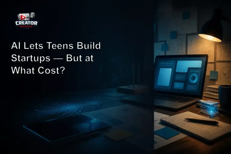 AI Lets Teens Build Startups — But at What Cost?