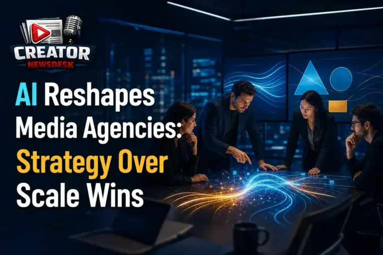 AI Reshapes Media Agencies: Strategy Over Scale Wins