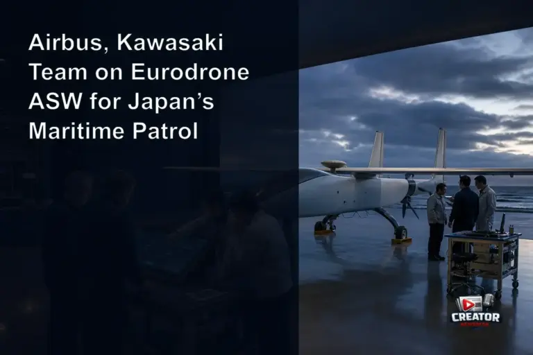 Airbus, Kawasaki Team on Eurodrone ASW for Japan’s Maritime Patrol