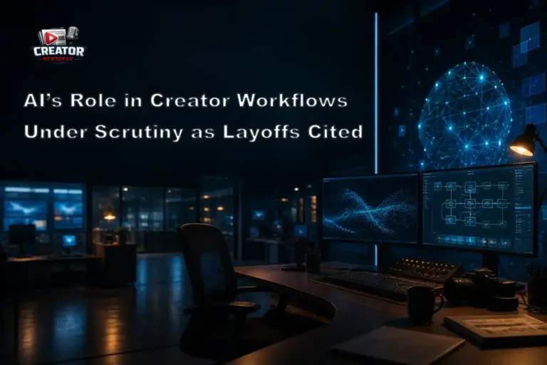 AI’s Role in Creator Workflows Under Scrutiny as Layoffs Cited