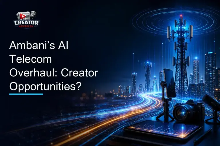 Ambani’s AI Telecom Overhaul: Creator Opportunities?