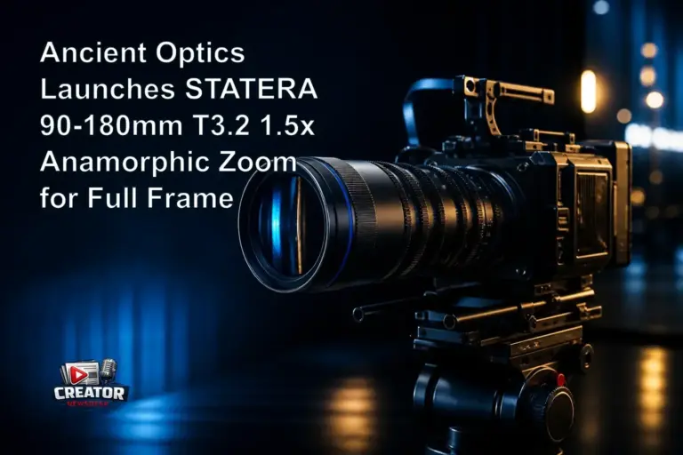 Ancient Optics Launches STATERA 90-180mm T3.2 1.5x Anamorphic Zoom for Full Frame