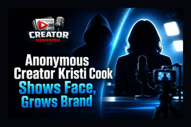 Anonymous Creator Kristi Cook Shows Face, Grows Brand