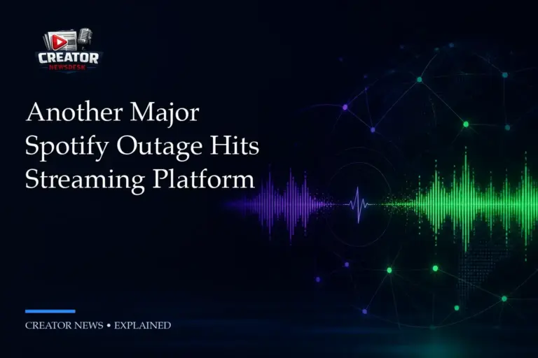 Another Major Spotify Outage Hits Streaming Platform