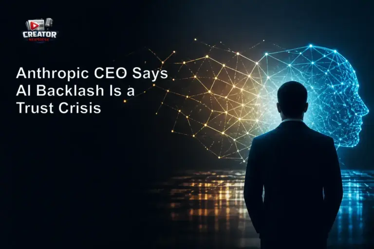 Anthropic CEO Says AI Backlash Is a Trust Crisis