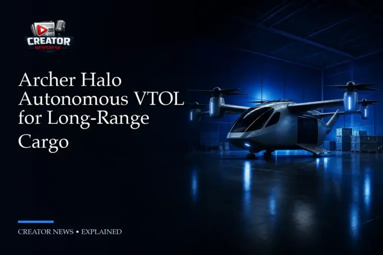 Archer Halo Autonomous VTOL for Long‑Range Cargo