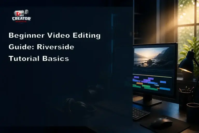 Beginner Video Editing Guide: Riverside Tutorial Basics