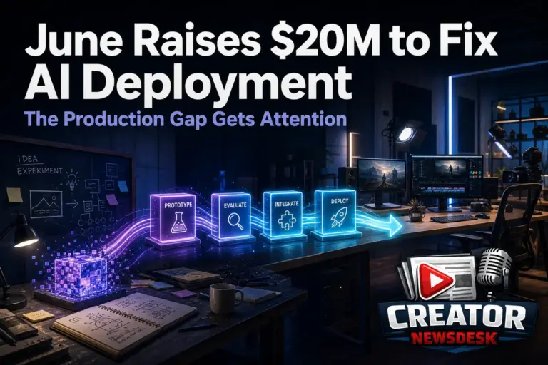 Benioff-Backed June Raises $20M to Fix AI Deployment