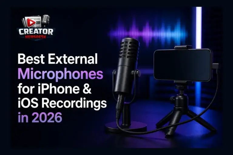 Best External Microphones for iPhone & iOS Recordings in 2026