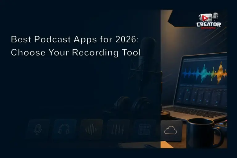 Best Podcast Apps for 2026: Choose Your Recording Tool