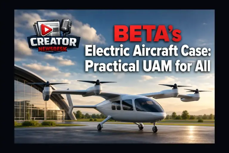 BETA’s Electric Aircraft Case: Practical UAM for All