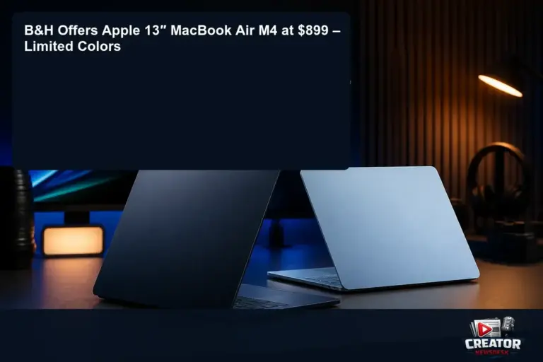 B&H Offers Apple 13″ MacBook Air M4 at $899 – Limited Colors