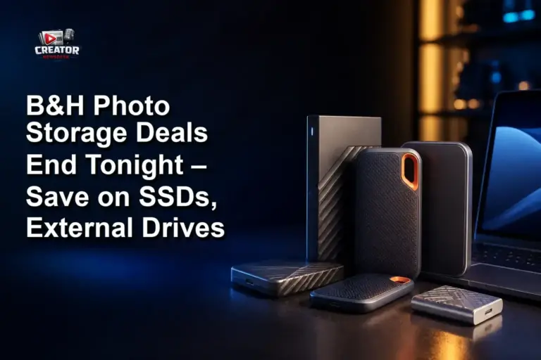 B&H Photo Storage Deals End Tonight – Save on SSDs, External Drives