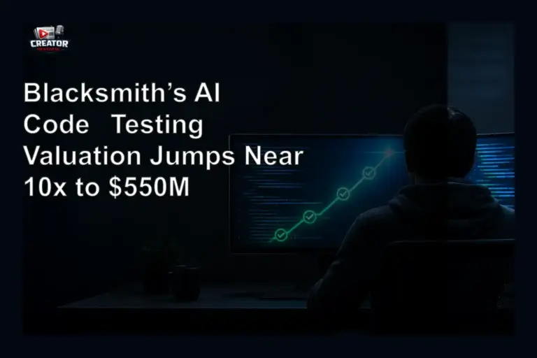 Blacksmith’s AI Code‑Testing Valuation Jumps Near 10x to $550M