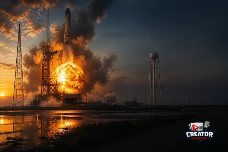 Blue Origin’s New Glenn Rocket Explodes in Test