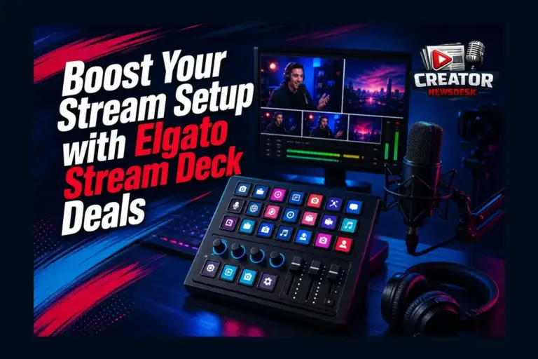 Boost Your Stream Setup with Elgato Stream Deck Deals