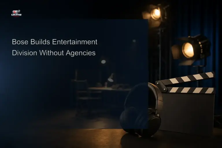Bose Builds Entertainment Division Without Agencies