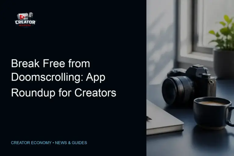 Break Free from Doomscrolling: App Roundup for Creators