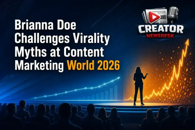Brianna Doe Challenges Virality Myths at Content Marketing World 2026